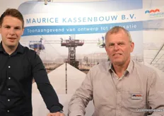 Thijs Nillesen met ‘NTV-veteraan’ Jos Groenewegen van Maurice Kassenbouw